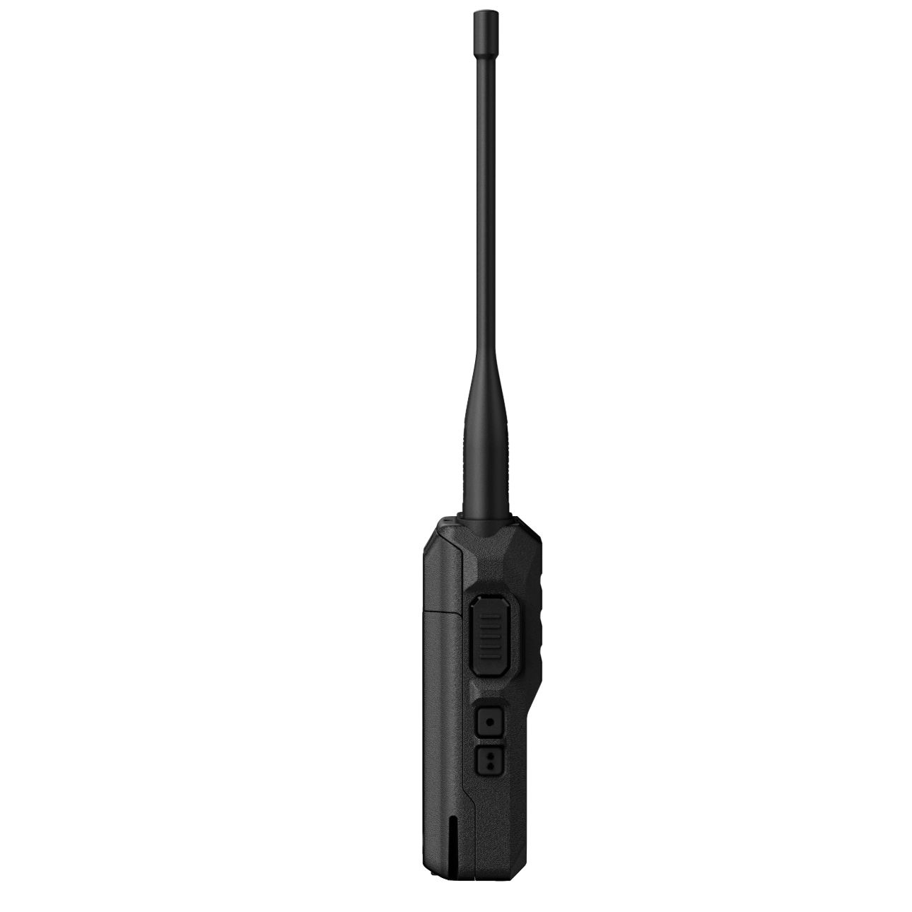 Rádio Motorola X8d, lateral esquerda